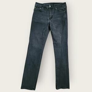 American Eagle Jeans Men's Sz 30x32 Black Original Straight Next Level Flex